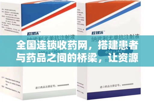 合肥全国连锁收药网，搭建患者与药品之间的桥梁，让资源更高效流动